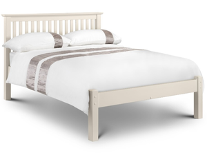 Julian Bowen Barcelona Low Foot End 4' 6" Double Waxed Pine Wooden Bed