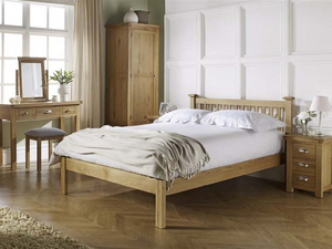Birlea Woburn 5' King Size Oak Wooden Bed