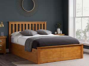 Birlea Phoenix Ottoman Oak 5' King Size Ottoman Bed