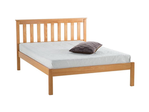 Birlea Denver Low Foot End Antique Pine 4' 6" Double Wooden Bed