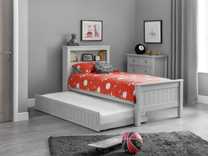 Julian Bowen Maine Underbed 3' Single Surf White Stowaway Bed