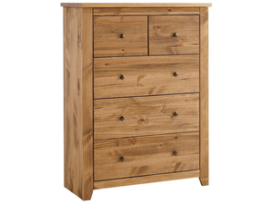 LPD Furniture Havana 3 plus 2 Drawer Pine Drawer Chest
