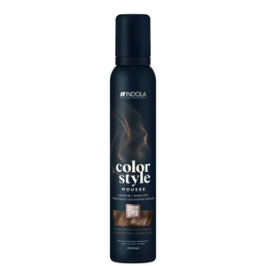 Indola Color Style Mousse Temporary Colour 200ml - Medium Brown