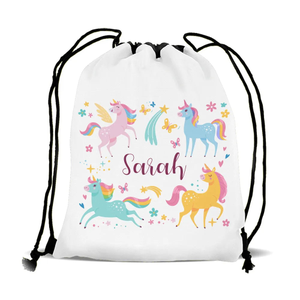 Unicorn Mix Drawstring Sports Bag
