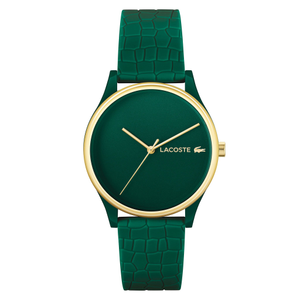 Lacoste Crocodelle Green Silicone Women's Watch - 2001247