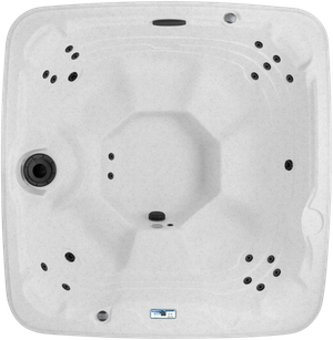 Lifesmart LS450DX (Paradise) 7-Person, 22-Jet Plug and Play Spa - Sea Salt / Espresso, Quick Ship (fastest)