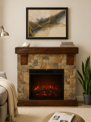 BORMIO Electric Fireplace Selling Fast FREE SHIPPING For Limited Time