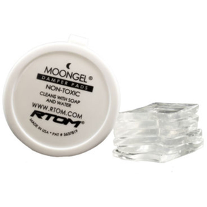 MoonGel Damper Pads for Drums 6-Pack (Clear Moongel)
