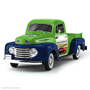 Seattle Seahawks Ford Pickup Sculpture