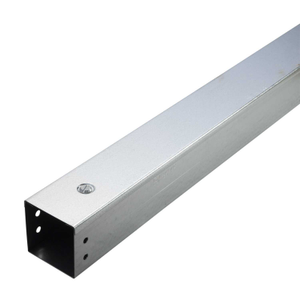 IP4X 75mm x 75mm Galvanised Steel Trunking (3m Length)