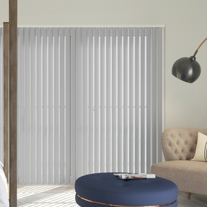 Toulouse (Blackout), Textured Dark Grey - Vertical Blind