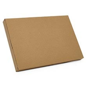 Colored Tuck Top Tab Lock Mailing Boxes, Kraft, Natural, Case 50 - 13-3/4 X 9-1/2 X 1-1/8, - Die Cut Boxes by Paper Mart