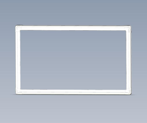 REMIBase 2 Pleated Blind & Flyscreen 973x580 mm replaces 1230339 - RAL9001
