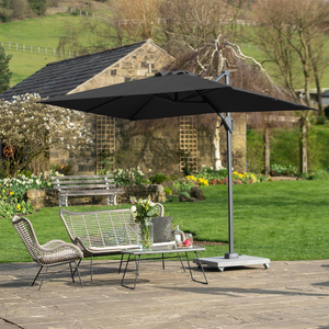 Platinum Voyager T1 Anthracite 3m Rectangular Parasol