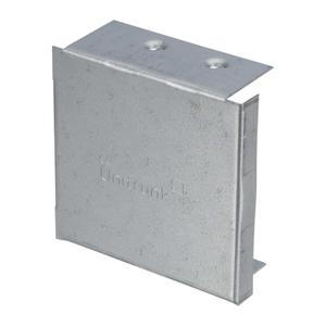 IP4X 75mm x 75mm Stop End for Galvanised Steel Cable Trunking (Sold in 1's)