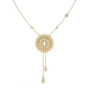 Fascia Intricate Diamond Necklace