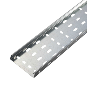 100mm Return Flange Medium Duty Cable Tray 25mm Deep (3m Length)