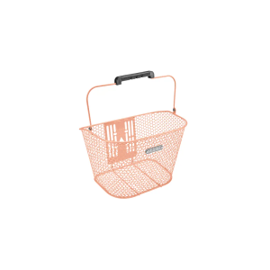 Basket Honeycomb Qr Blush Pink Front Pink 31.7cm (l) x 23.5cm (w) x 21.5cm (h)
