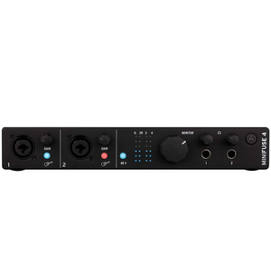 Arturia MiniFuse 4 4 In/4 Out USB 2 Interface (Black)