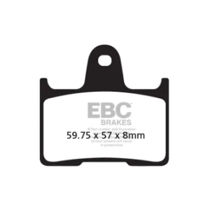 EBC Brakes Rear Double-H Sintered Brake Pads For 2014-2022 XL Models (FA254HH)