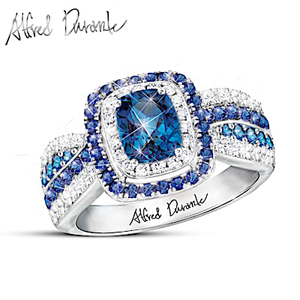 Divine In Blue Ring Size 7