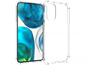 Gel Case with Bumper Edges for Motorola Moto G82 - Clear