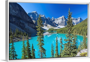 Moraine Lake And Valley Of The Ten Peaks, Banff National Park, Alberta, Canada