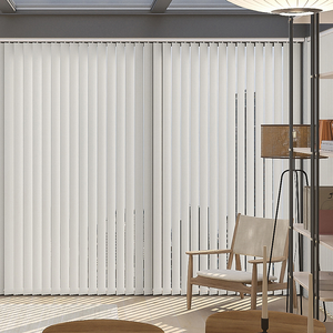 Shimmer (Blackout), Quartz Cream - Vertical Blind
