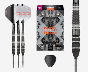 Target Darts Raymond van Barneveld x Echo 95% Tungsten 21G Swiss Point Steel Tip Darts Set