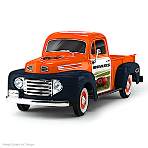 Chicago Bears Ford Pickup Sculpture