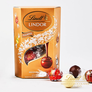 Lindt Lindor Assorted Chocolate Truffles Cornet 200g