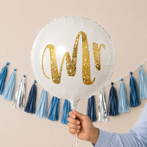 Mr Gold Balloon