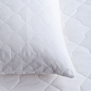 Quilted Cotton Pillow Protector