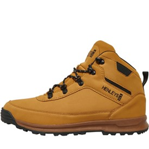 Henleys Mens Travis Boots Yellow