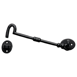 Antique Design Heavy Cabin Hook - 200mm - Antique Black - Hardware Solutions