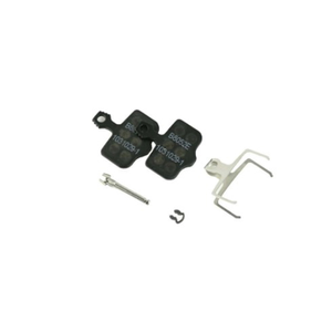 Sram Disc Brake Pads - Small Organic/Steel (quiet) - 2 Piece Road/Elixir/Db/Level b1 (2020+) - Oe Road Pad: BLACK size