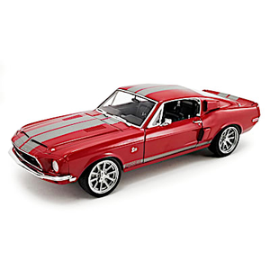1968 Shelby Mustang GT500 KR Restomod Diecast Car