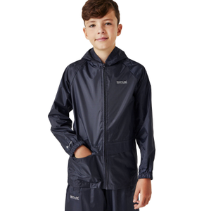 Regatta Kids Stormbreaker Waterproof Shell Jacket - 9 - 10 Yrs / Navy