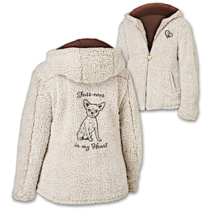 Chihuahua Women's Jacket Size Medium (10-12)