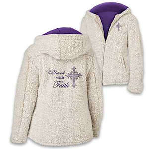 Blessed With Faith Women's Jacket Size 2X (22)