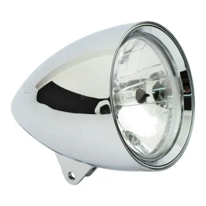 Doss 5-3/4 Inch Classic 1 Headlamp In Chrome With No Visor (04240112)
