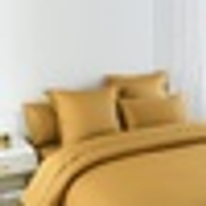 Soho 1000 Thread Count European Pillowcase Mustard