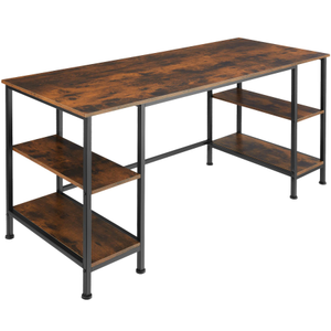 Desk Stoke - 2 side shelves with 2 storage compartments each
