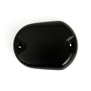 DOSS Black Hydraulic Brake Master Cylinder Cover For Harley Davidson 2004-2017 Sportster Models (26-089ABK)
