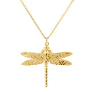 Dragonfly Necklace - Gold