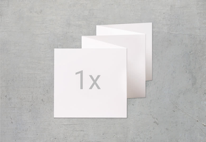 Fold out photo card
