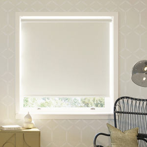 Shimmer (Blackout), Quartz Cream - Roller Blind
