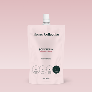 Bower Body Wash Refill - Coconut & Orchid 500ml