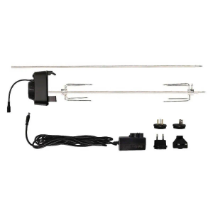 Gravity Series Rotisserie spit Kit for Masterbuilt Smokers