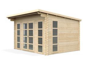 California 13 x 11 modern shed | 117 sq ft